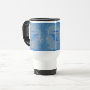 Serenity Prayer Hearts Caneca de viagem Inspiracio