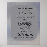 Serenity Prayer - impressão