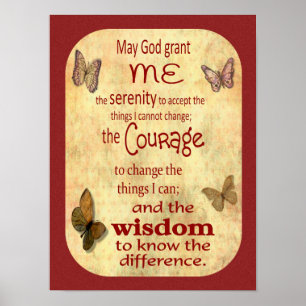 Serenity Prayer Versão 3 — poster art