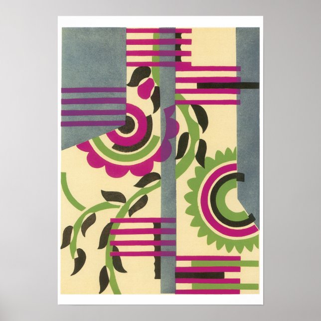 Serge Gladky Jazz Art Poster (Frente)