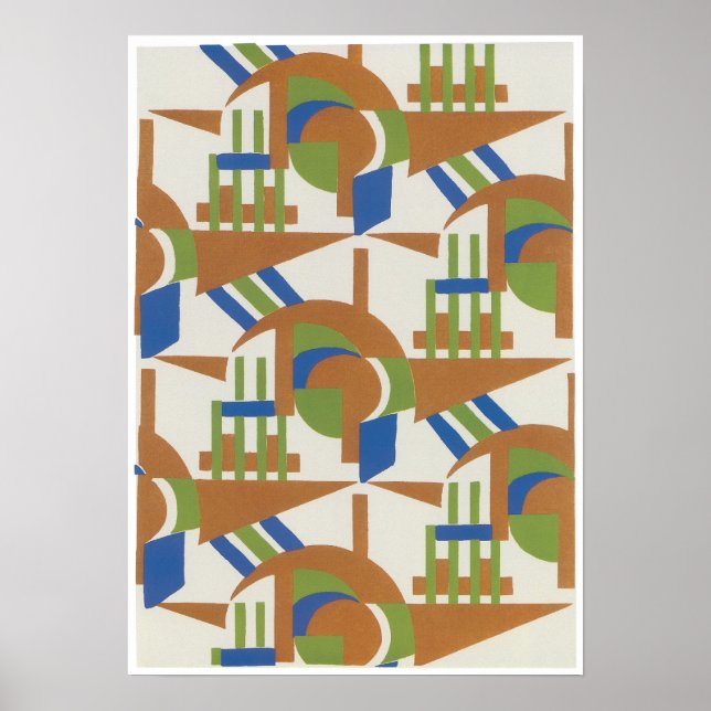 Serge Gladky Jazz Art Poster (Frente)