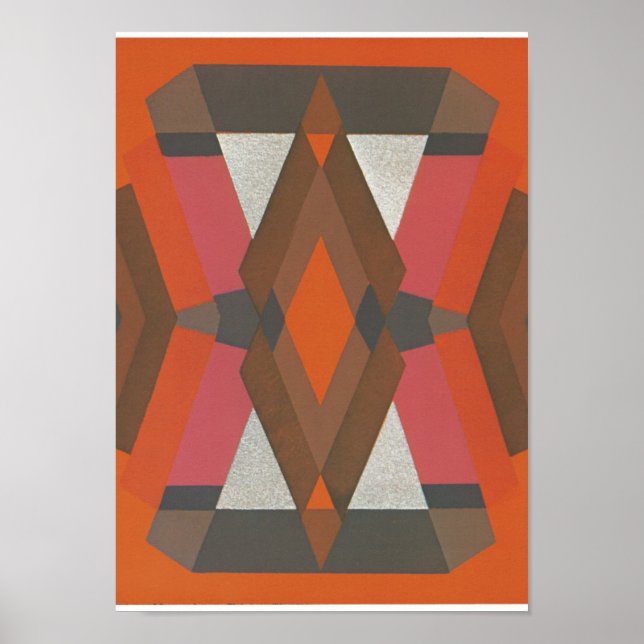 Serge Gladky Jazz Art Poster (Frente)