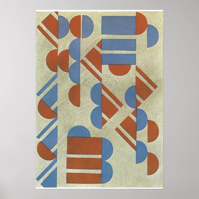 Serge Gladky Jazz Art Poster (Frente)