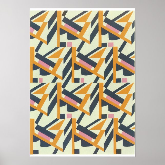 Serge Gladky Jazz Art Poster (Frente)