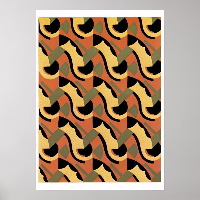 Serge Gladky Jazz Art Poster (Frente)