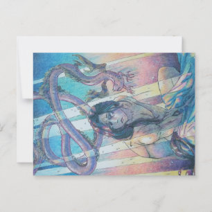 Série 1 de Arte Poignante de 11 Cartões Postais