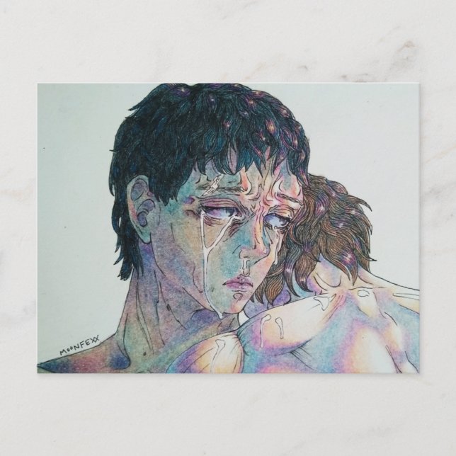 Série 2 de Arte Poignante de 11 Cartões Postais (Frente)