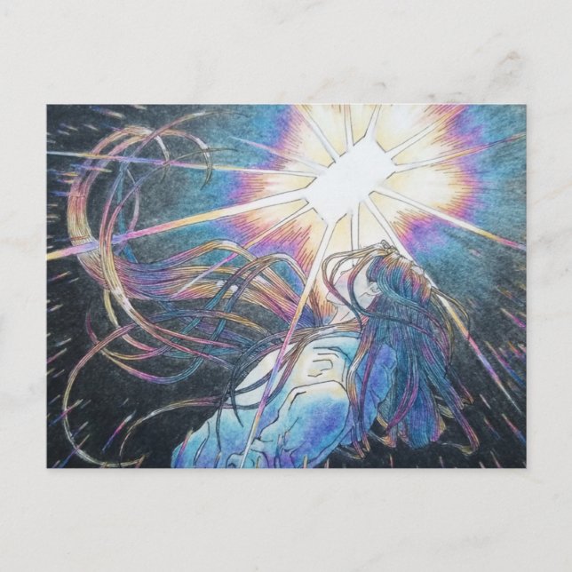 Série 4 de Arte Poignante de 11 Cartões Postais (Frente)