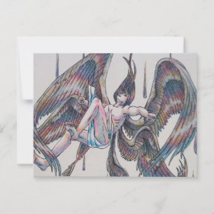 Série 8 de Arte Poignante de 11 Cartões Postais