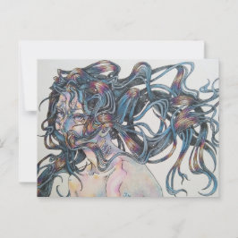 Série 8 de Arte Poignante de 11 Cartões Postais