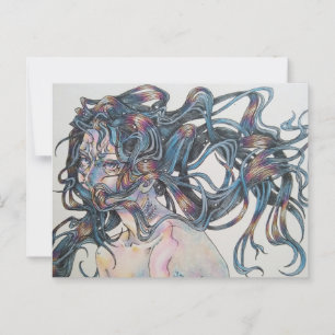 Série 8 de Arte Poignante de 11 Cartões Postais