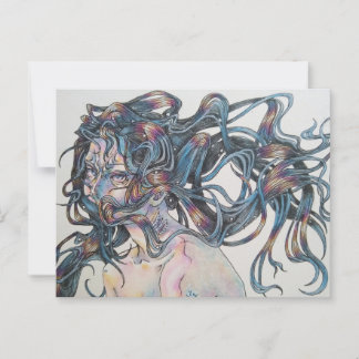 Série 8 de Arte Poignante de 11 Cartões Postais