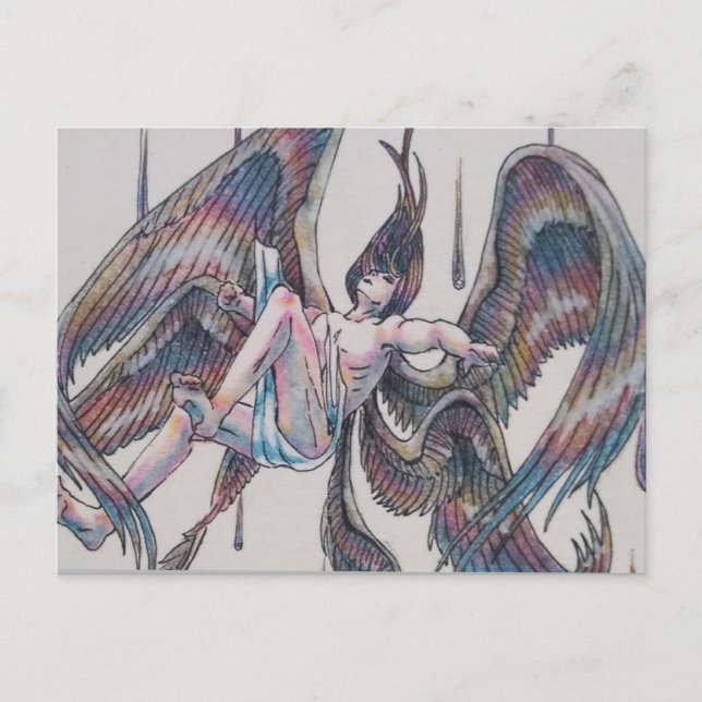 Série 9 de Arte Poignante de 11 Cartões Postais (Frente)