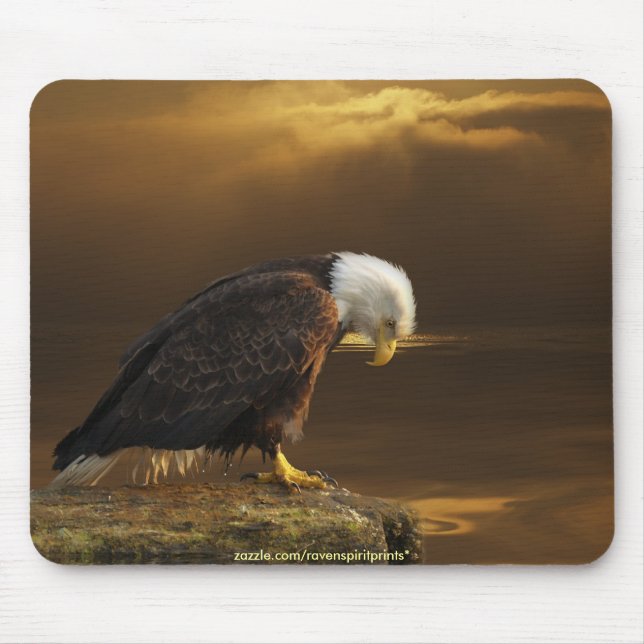 Série AMERICAN BALD EAGLE Mousepad (Frente)