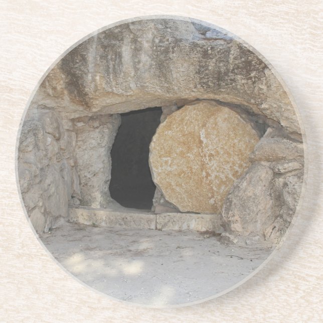 Série Cênnica — Porta copos de Jesus Tomb (Frente)