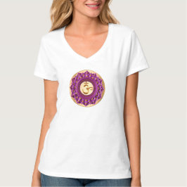 Série Chakra - Coroa Chakra - T-shirt feminina