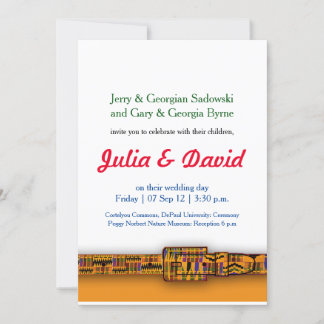 Série de Convites Kente 2.