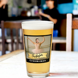 Série de Copo de Pint para Padrinhos: O Barman