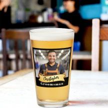 Série de Copo de Pint para Padrinhos: O Faz-Tudo