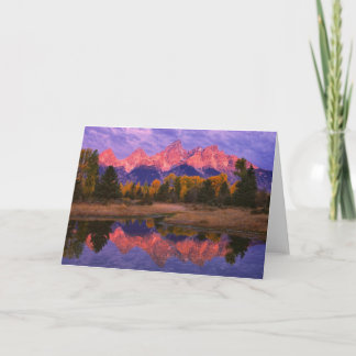 Série do cartão - Teton grande NP