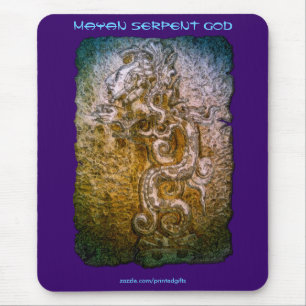 Série MAYAN Serpent God Mousepad