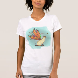 Série um t-shirt 5 do gatinho de Fae de 6