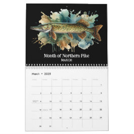 Série Watercolor: Calendário Fish Aura 2