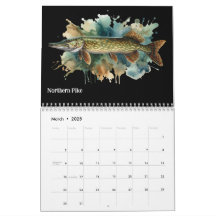 Série Watercolor: Calendário Fish Aura 3