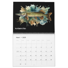 Série Watercolor: Calendário Fish Aura 3