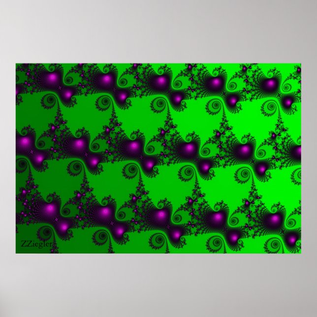 Série Ziegler High Resolution Fractal Poster 1rua (Frente)