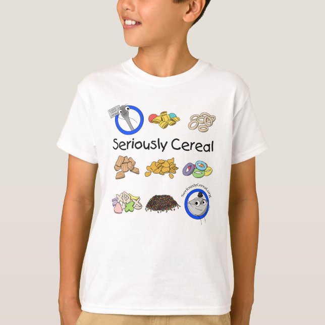Sério Cereal Conheça O T-Shirt De Suas Crianças Ce (Frente)