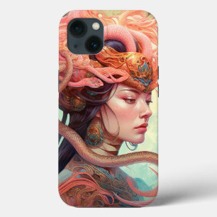 Serpent Hair Lady Fantasy Art