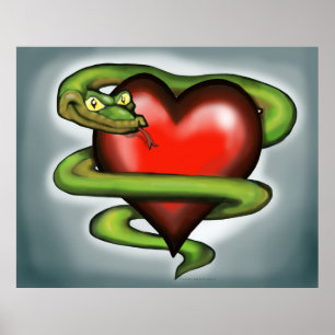 Serpente n Heart Poster