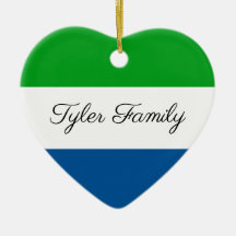 Serra Leoa| Enfeites de natal personalizado