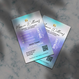 Serviço de limpeza de casas moderno Flyer