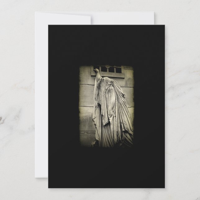 Serviço Memorial de Anúncio de Arte Funeral (Frente)