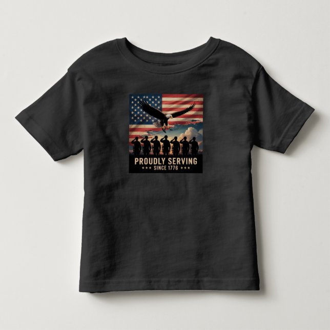 Serviço Profundo Desde 17796 T-Shirt (Frente)