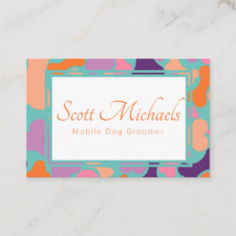 serviços de animais de companhia cartão de visita