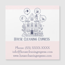 Serviços domésticos de limpeza de casas charmosos