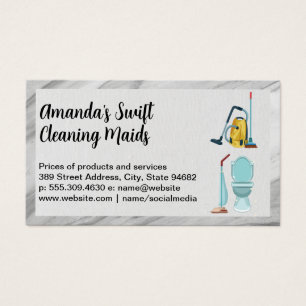 Serviços e equipamentos de limpeza de casas