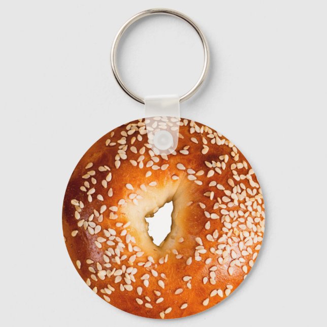 Sesame Bagel Chaveiro (Frente)