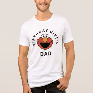 Sesame Street Elmo - Camiseta Tri-Blend de Prime