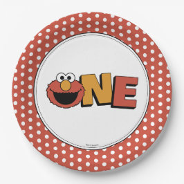 Sesame Street | Elmo - Prato de Papel de Segundo A