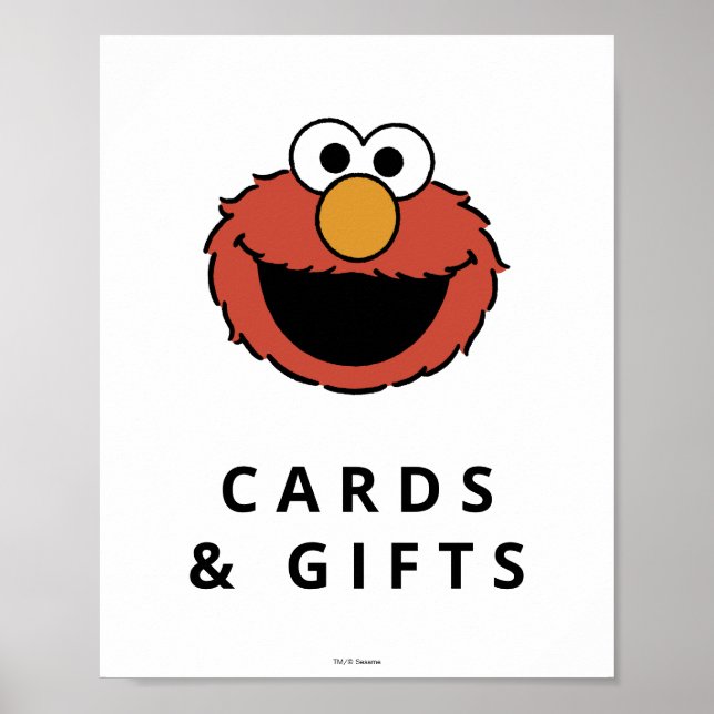 Sesame Street | Elmo - Second Birthday Poster (Frente)