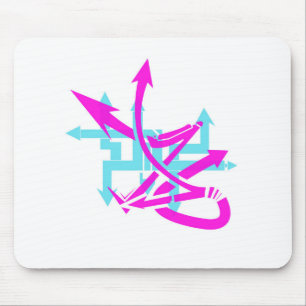 Setas abstratas Mousepad