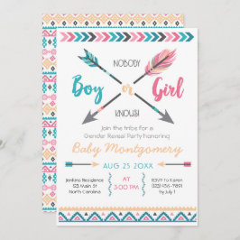 Setas Sexo Revelam Penas de Convites de festas Amb