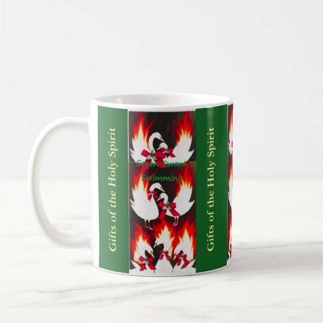 Sete Swans Nadando, 7 Dia da Caneca de Natal (Esquerda)