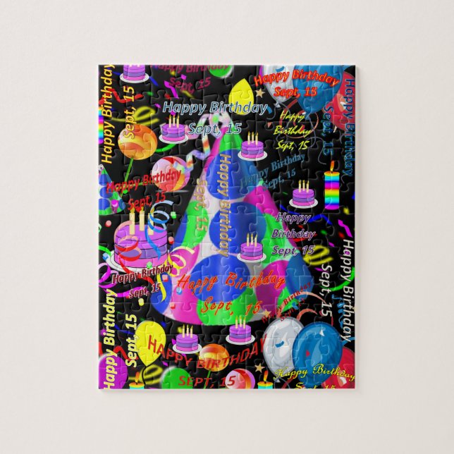 Setembro, 15 de aniversário, Quebra-cabeça de Jigs (Vertical)