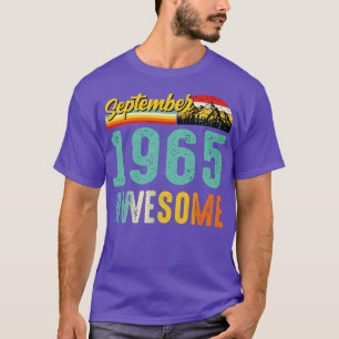 Setembro 1965 Camisa de Presente de Aniversário Vi