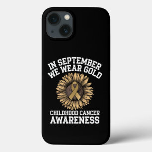 Setembro Usamos Dourado Conscientização do Câncer 